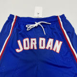 2024/25 Jordon Blue NBA Cotton Shorts Pants