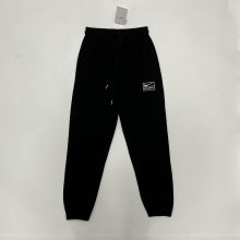 2024/25 Nk~ Black Pure Cotton Sports Trousers Zipper style
