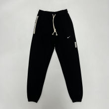 2024/25 Nk~ Black Pure Cotton Sports Trousers Zipper style
