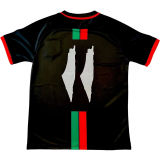 2024 Palestine Black Fans Soccer Jersey 阿拉伯文