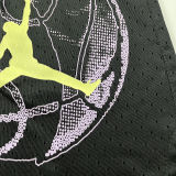 2024/25 Jordon Black NBA Shorts Pants 紫色字