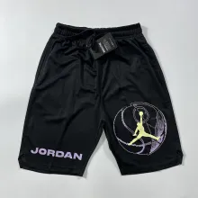 2024/25 Jordon Black NBA Shorts Pants 紫色字