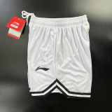2024/25 Li Ning White NBA Shorts Pants