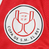 2023/24 Bibao AT COPE DE REY FINAL Home Fans Jersey （ALL PATCH胸前字+章+袖广告）