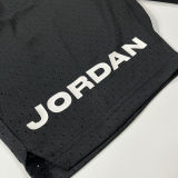 2024/25 Jordon Black NBA Shorts Pants 白色字