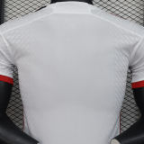 2024/25 Flamengo Away White Player Version Soccer Jersey