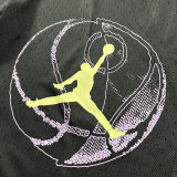 2024/25 Jordon Black NBA Shorts Pants 紫色字