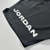 2024/25 Jordon Black NBA Shorts Pants 白色字