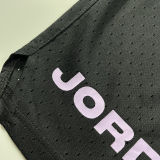 2024/25 Jordon Black NBA Shorts Pants 紫色字