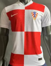 2024/25 Croatia Home Player Version Soccer Jersey