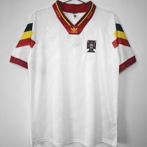 1992/94 Portugal Away White Retro Soccer Jersey