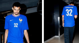 2024//25 France Home Blue Player Version Long Sleeve Jersey