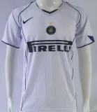 2004/05 In Milan Away White Retro Soccer Jersey
