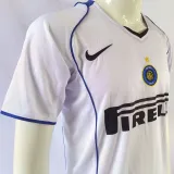 2004/05 In Milan Away White Retro Soccer Jersey