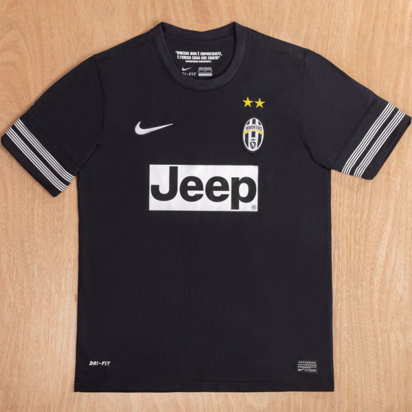 2012/13 JUV Away Black Retro Soccer Jersey