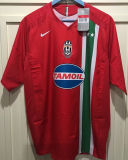 2005/06 JUV Away Red Retro Soccer Jersey