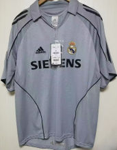 2005/06 RM Third Grey Retro Soccer Jersey