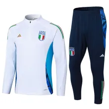 2024/25 Italy White Sweater Tracksuit