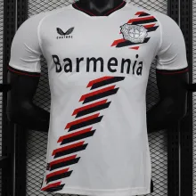 2023/24 Leverkusen Away White Player Version Soccer Jersey