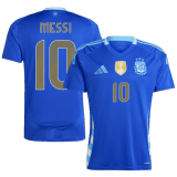 2024/25 Argentina Away Blue Player Version Long Sleeve Jersey (Have FlFA World Champion 2022 有胸前章)