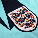 1992 England Third Blue Retro Soccer Jersey
