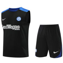 2024/25 In Milan Black Vest Training Jersey(A Set)
