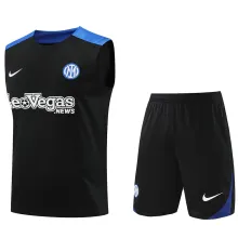 2024/25 In Milan Black Vest Training Jersey(A Set)