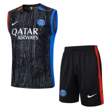 2024/25 PSG Black Vest Training Jersey(A Set)