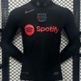 2024/25 BA Away Black Player Version Long Sleeve Soccer Jersey