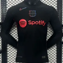 2024/25 BA Away Black Player Version Long Sleeve Soccer Jersey
