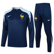 2024/25 France Sapphire Blue Sweater Tracksuit