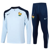 2024/25 France Light Blue Sweater Tracksuit