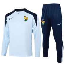 2024/25 France Light Blue Sweater Tracksuit