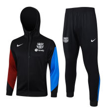 2024/25 BA Black Hoody Zipper Jacket Tracksuit