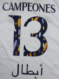 CAMPEONES #13 RM 1:1 Quality Home Supercopa de España Final Fans Jersey 2023/24 胸前小字+西班牙超级杯12右章 ★★
