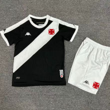 2024/25 Vasco Home Black Kids Soccer Jersey