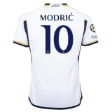 2023/24 RM 1:1 Quality Home Supercopa de España Final Fans Jersey 胸前小字+西班牙超级杯12右章