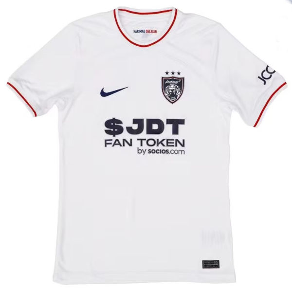 2024/25 Johor DT F.C Away White Fans Jersey 柔佛