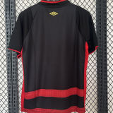 2024/25 Sport Recife Home Red Black Fans Soccer Jersey