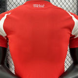 2024/25 Chile Home Red Player Version Soccer Jersey