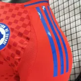2024/25 Chile Home Red Player Version Soccer Jersey