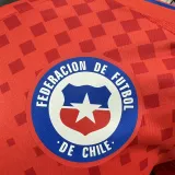 2024/25 Chile Home Red Player Version Soccer Jersey