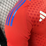 2024/25 Chile Home Red Player Version Soccer Jersey