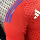 2024/25 Chile Home Red Player Version Soccer Jersey
