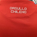 2024/25 Chile Home Red Player Version Soccer Jersey