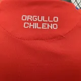 2024/25 Chile Home Red Player Version Soccer Jersey