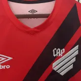 2024/25 AT Paranaense Home Red Women Soccer Jersey 女