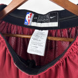 2024/25 Cleveland Wine Red Shorts NBA Pants