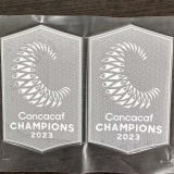 Concacaf NATIONS LEAGUE FINALS + Concacaf CHAMPIONS 2023 中北美洲及加勒比海国家联赛 右臂章+胸前方形银杯2023 (You can buy it alone OR tell us which jersey to print it on. )