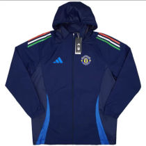 2024/25 M Utd Sapphire Blue Windbreaker